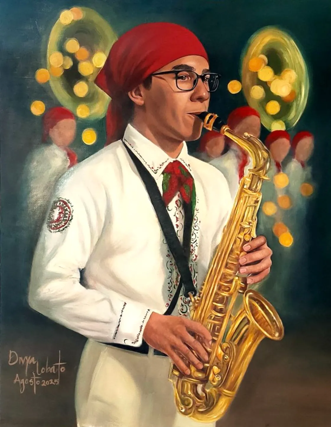 cover for Marcha de aliento en bronce